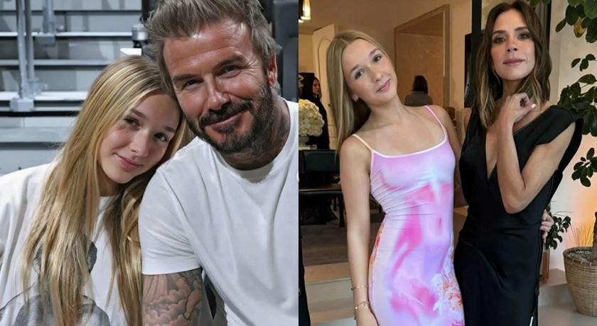 大衛貝克漢把寶貝女兒當公主養!14歲哈珀穿訂製服配30萬項鍊 比老媽還貴氣