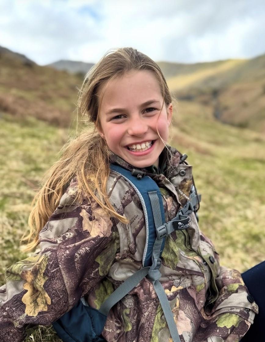 夏綠蒂公主也遺傳了媽媽的氣質和好品味。