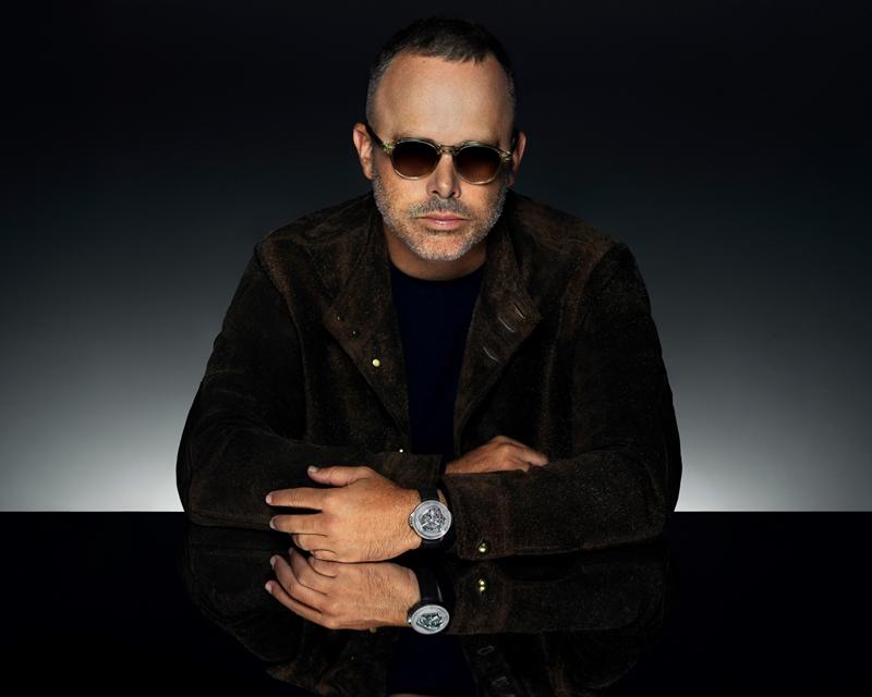 美國當代藝術家Daniel Arsham。（Hublot提供）