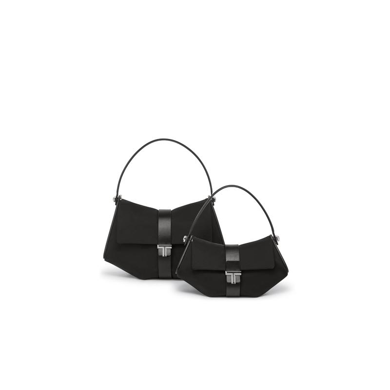 TUMI 全新JOURNEY系列，小型肩背包，16,900元；中型肩背包，19,800元。（TUMI提供）