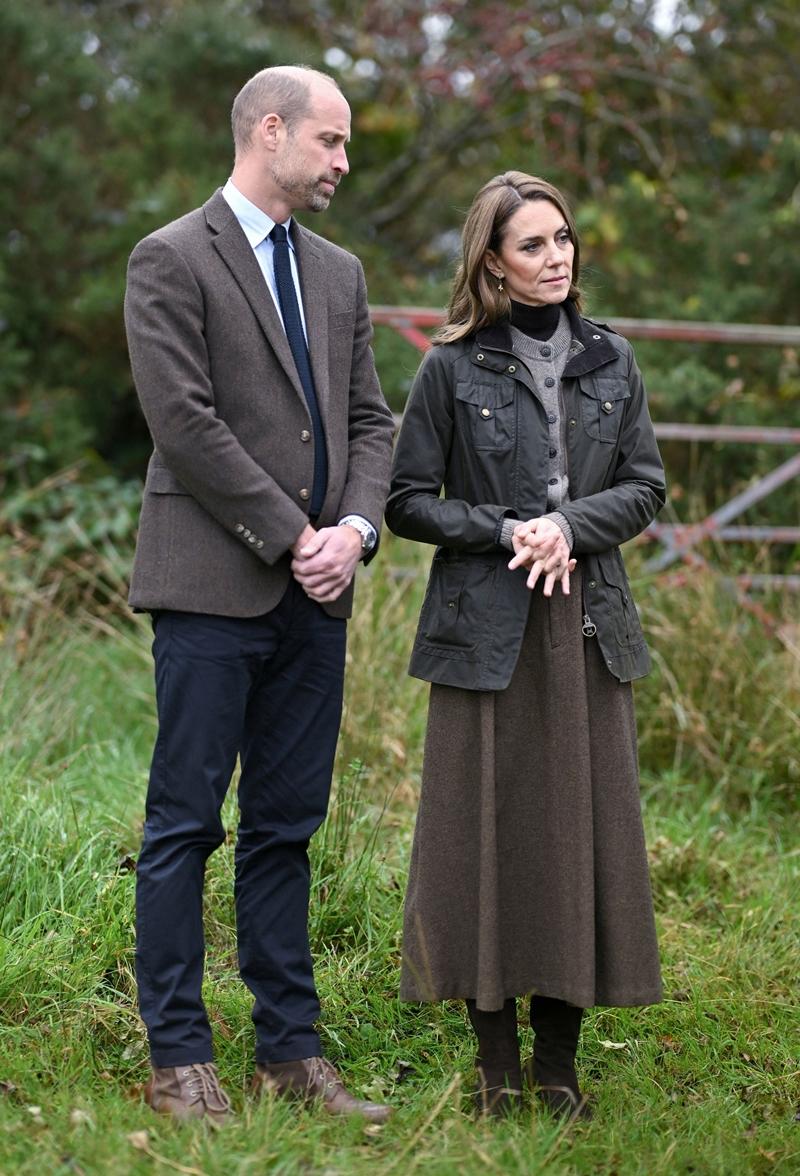 難得以Outdoor氣息現身，凱特王妃駕馭得宜。（路透）