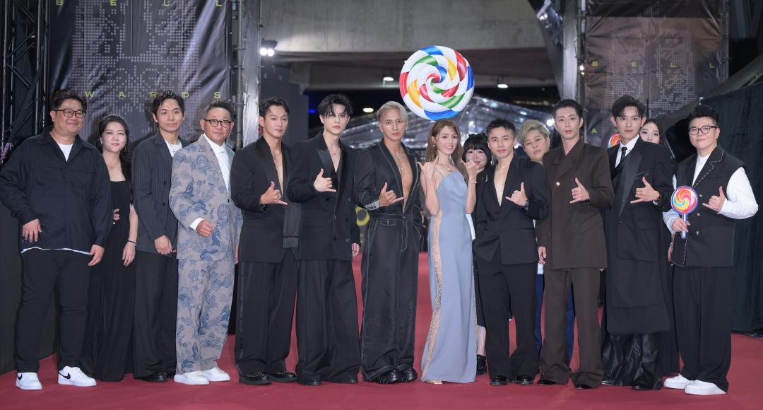 金鐘60》棒棒堂6帥合體超吸睛！入圍雙料獎項紅毯拚人氣與默契