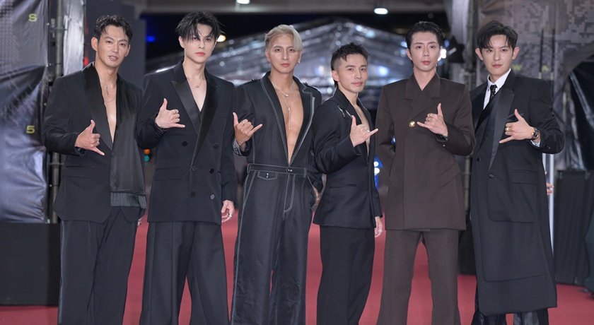 金鐘60》棒棒堂6帥合體超吸睛！入圍雙料獎項紅毯拚人氣與默契