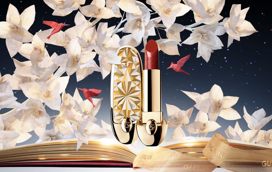 嬌蘭ROUGE G紅寶之吻高訂唇膏彩殼-星芒奇想限版，1,430元。