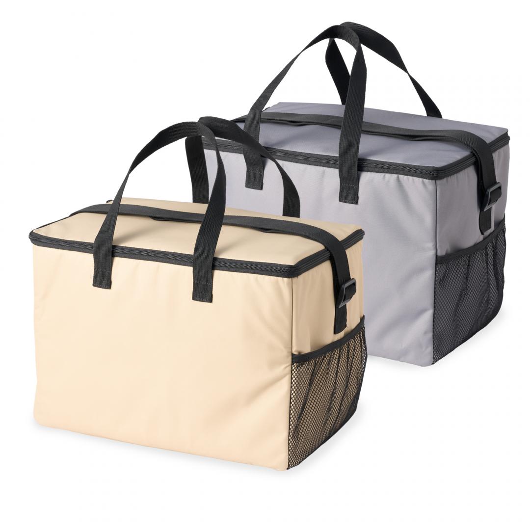 再生聚酯纖維2WAY保冷購物袋，590-790元。