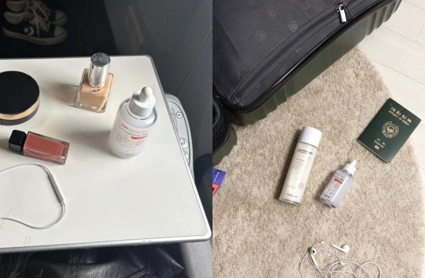 裴智妍分享自己出國必備的祕密武器。