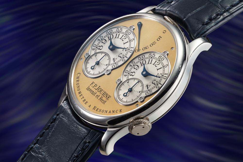 F.P.Journe「Chronomètre à Résonance "Souscription"」型號腕錶。（富藝斯提供）