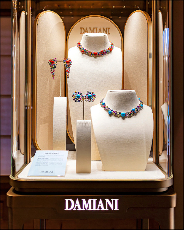 DAMIANI《Ode all'Italia頌讚義大利》高級珠寶系列亞洲巡迴展來到台灣，即日起於台北麗晶精品旗艦店限時展出。