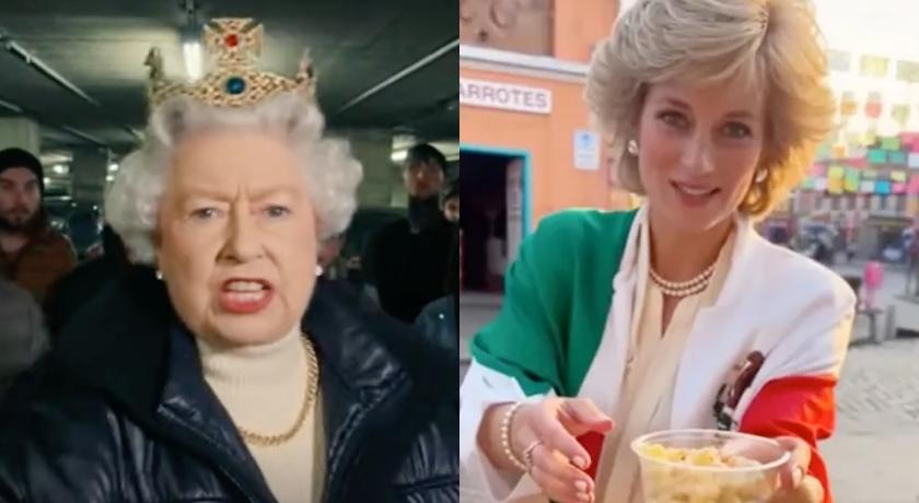 英國女王唱饒舌、黛妃也瘋打電玩？全都是AI影片。