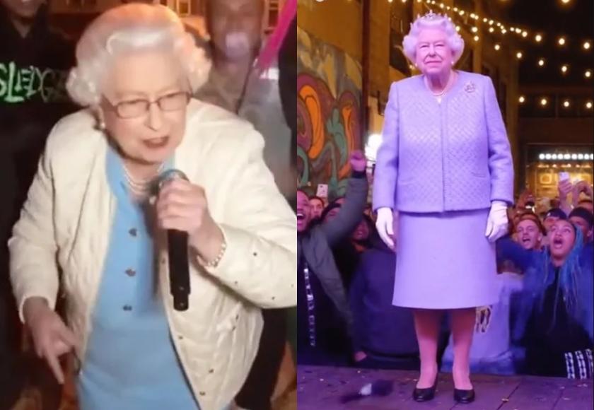TikTok上出現了不少已故英國女王的惡搞影片。