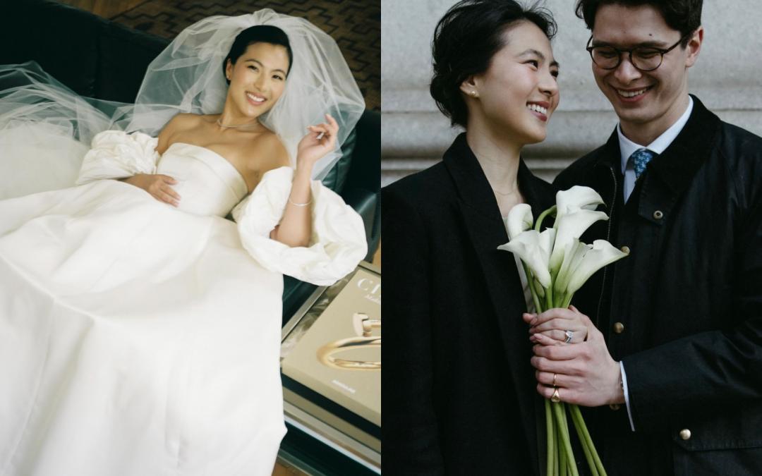 這對新人在大學時期相識，愛情長跑六年，決定攜手共度下半生。