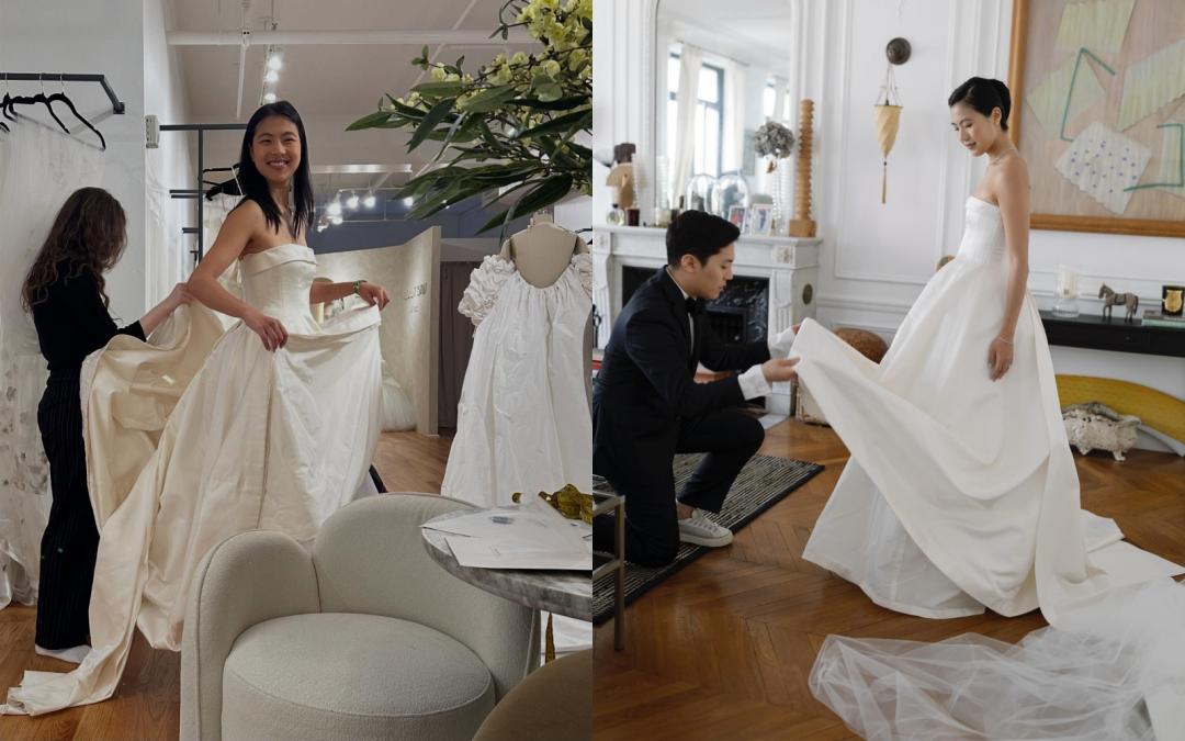 起初，Andrew Kwon這款設計僅有黑色版，是特別為了鄭多惠才打造白色款。