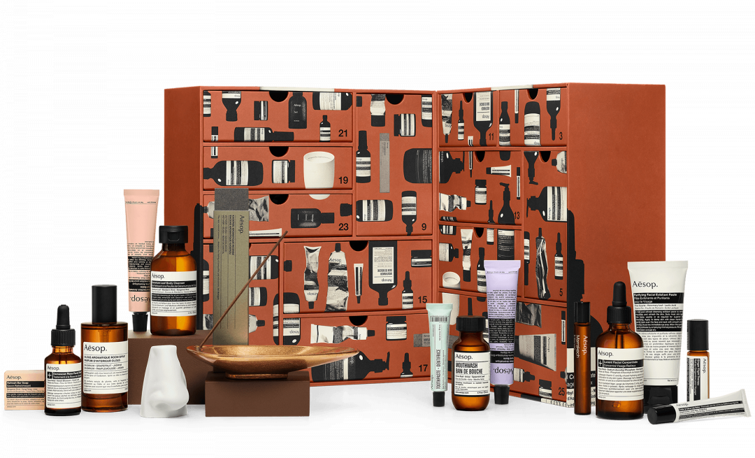 Aesop寓香之所，內容物包括經典臉部保養、身體保養、香氛、居家香氛等，17,150元，全台限量30組。