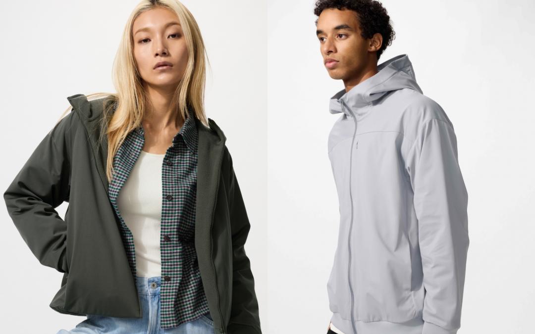 戴資穎騎機車力推的廣告款，是UNIQLO針對台灣市場打造的「防風刷毛連帽外套」，售價NT$1,490元。