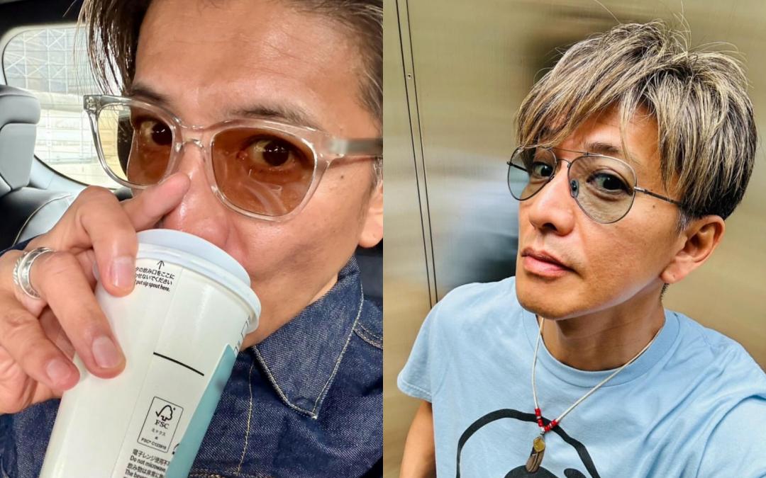 身為全球巨星，木村拓哉私下出門時，喜愛配戴淺色鏡片營造輕鬆造型感。