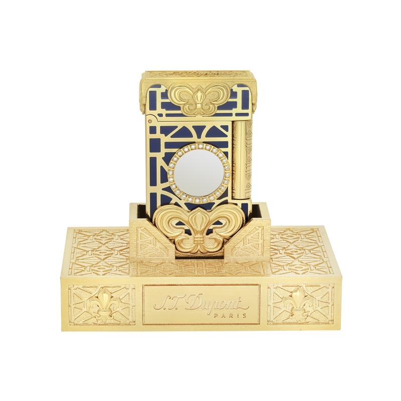 Louis XIV 太陽王高級訂製打火機，限量88件，1,020,000元。（S.T. Dupont提供）
