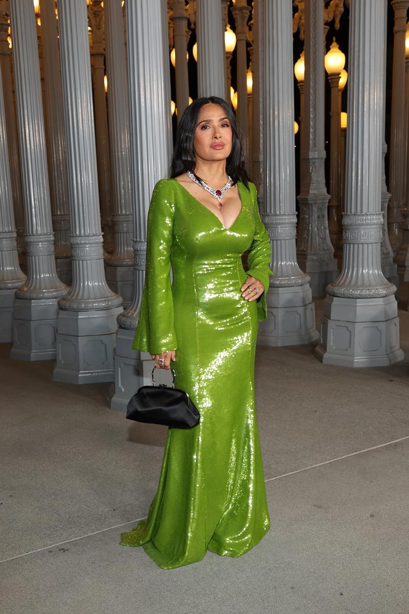 Salma Hayek。（GUCCI提供、credit by Getty）