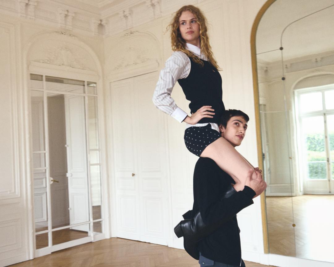 秋冬系列以正裝造型形塑法式瀟灑。