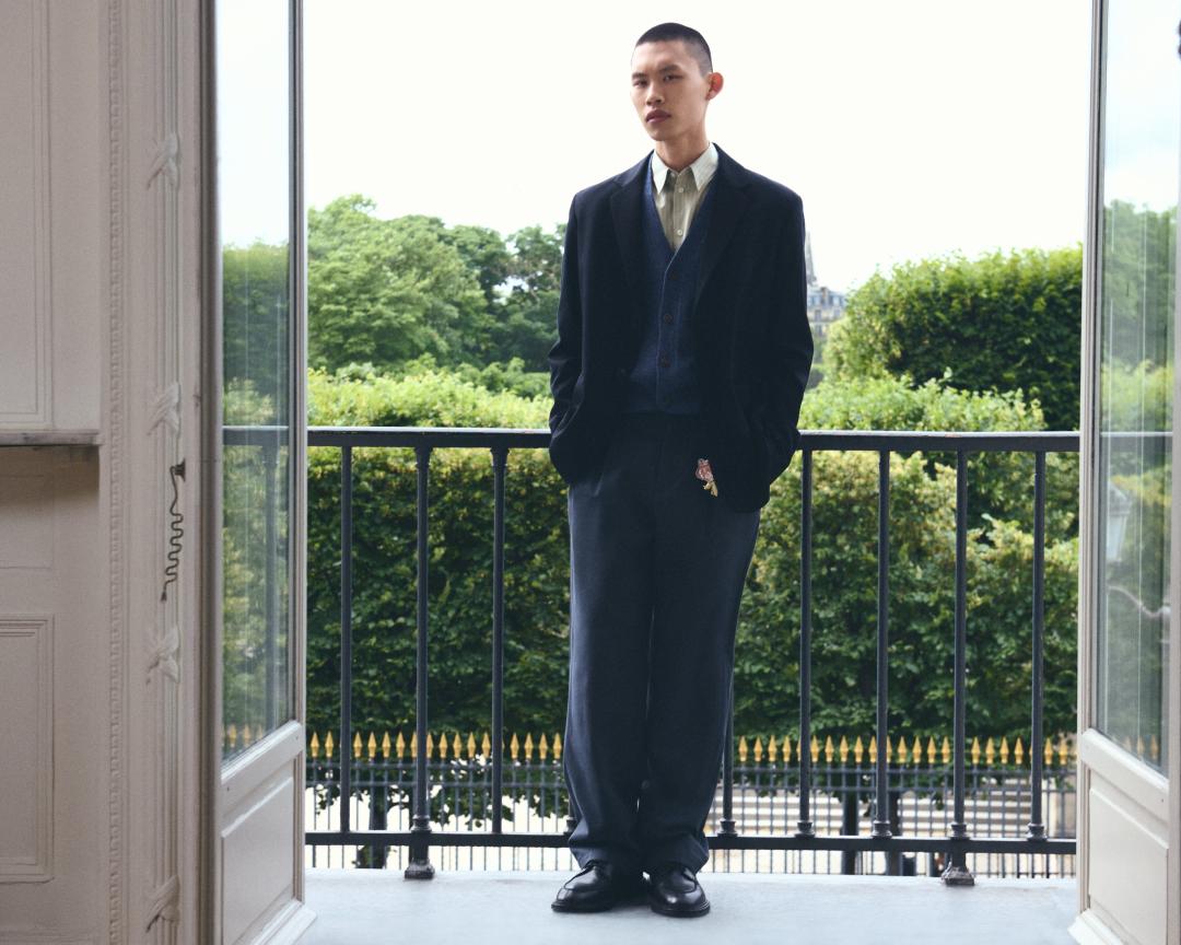 吳念軒化身巴黎文青站台小狐狸!MAISON KITSUNÉ新櫃開幕HUNTER、AUTRY聯名鞋亮相