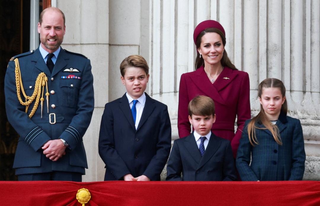 威廉王子在家對三個孩子落實環保教育。