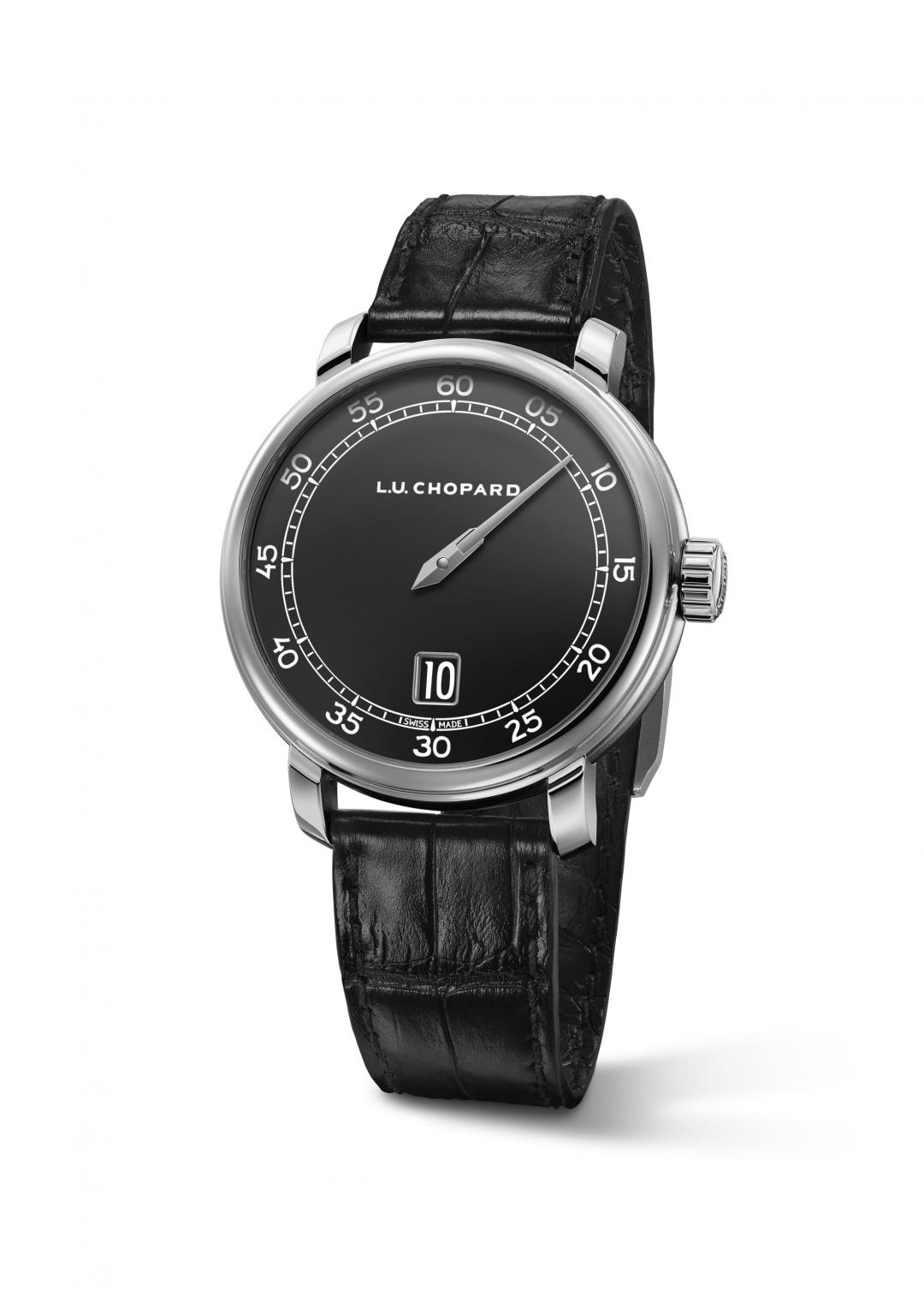 L.U.C Quattro Spirit 25系列腕錶，1,930,000元。（Chopard提供）