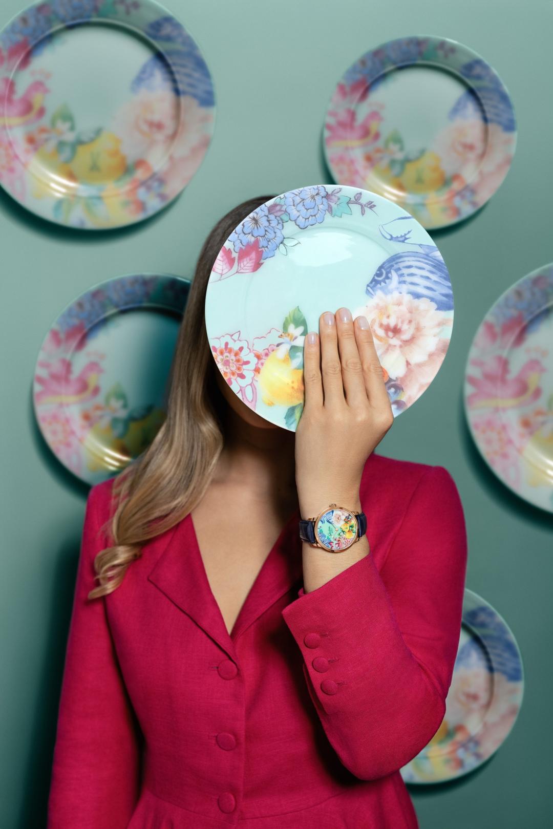 Senator Meissen議員麥森腕錶拼貼藝術款，限量8只，1,102,000元。