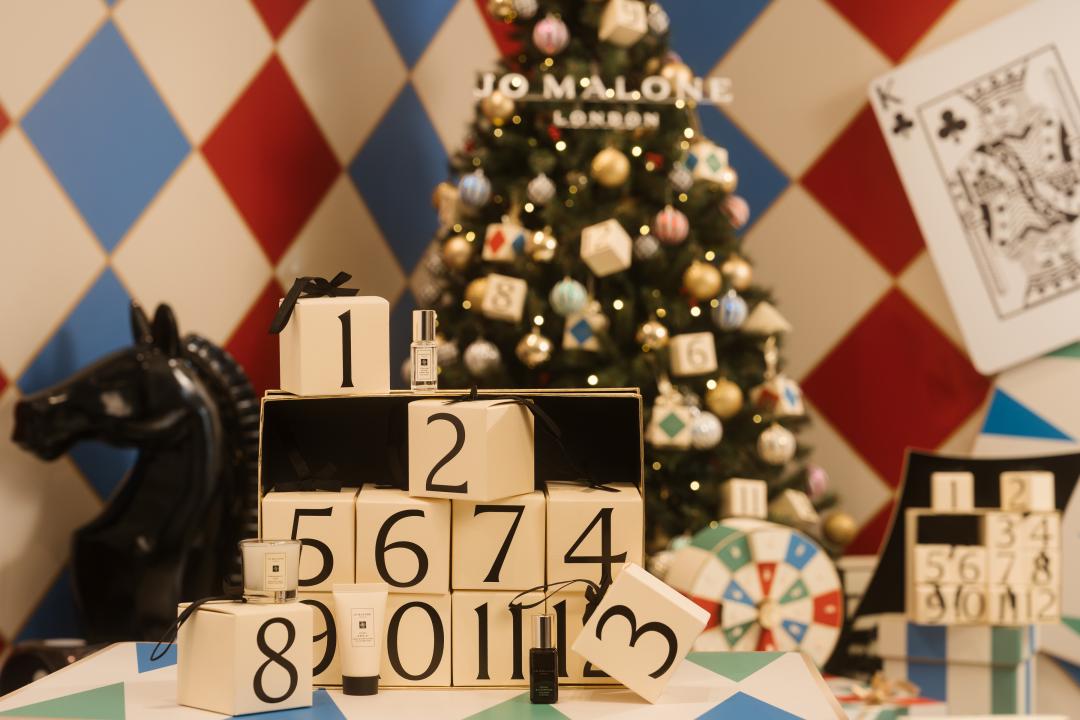 Jo Malone London全新放玩派對系列12天聖誕倒數月曆8,800元。