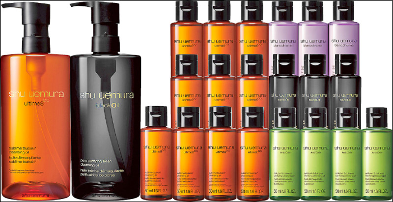 忠孝館：shu uemura植村秀精萃潔顏大油發燒組，價值17,510元、優惠價6,462元，限量100組；加贈SOGO商品券700元，限量85份。