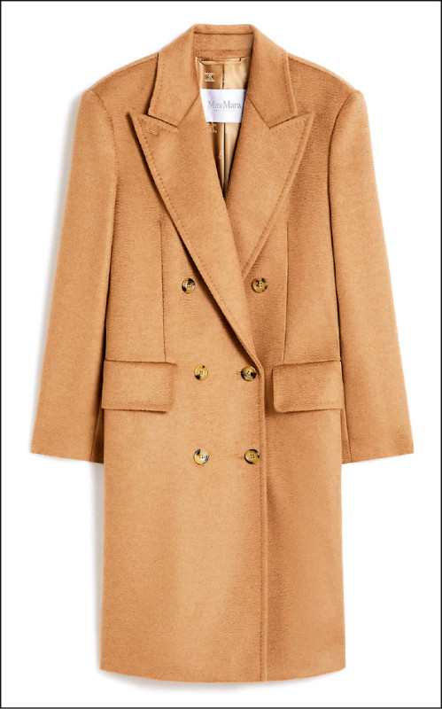 Olimpia大衣運用直身設計呈現俐落氣質，123,000元。