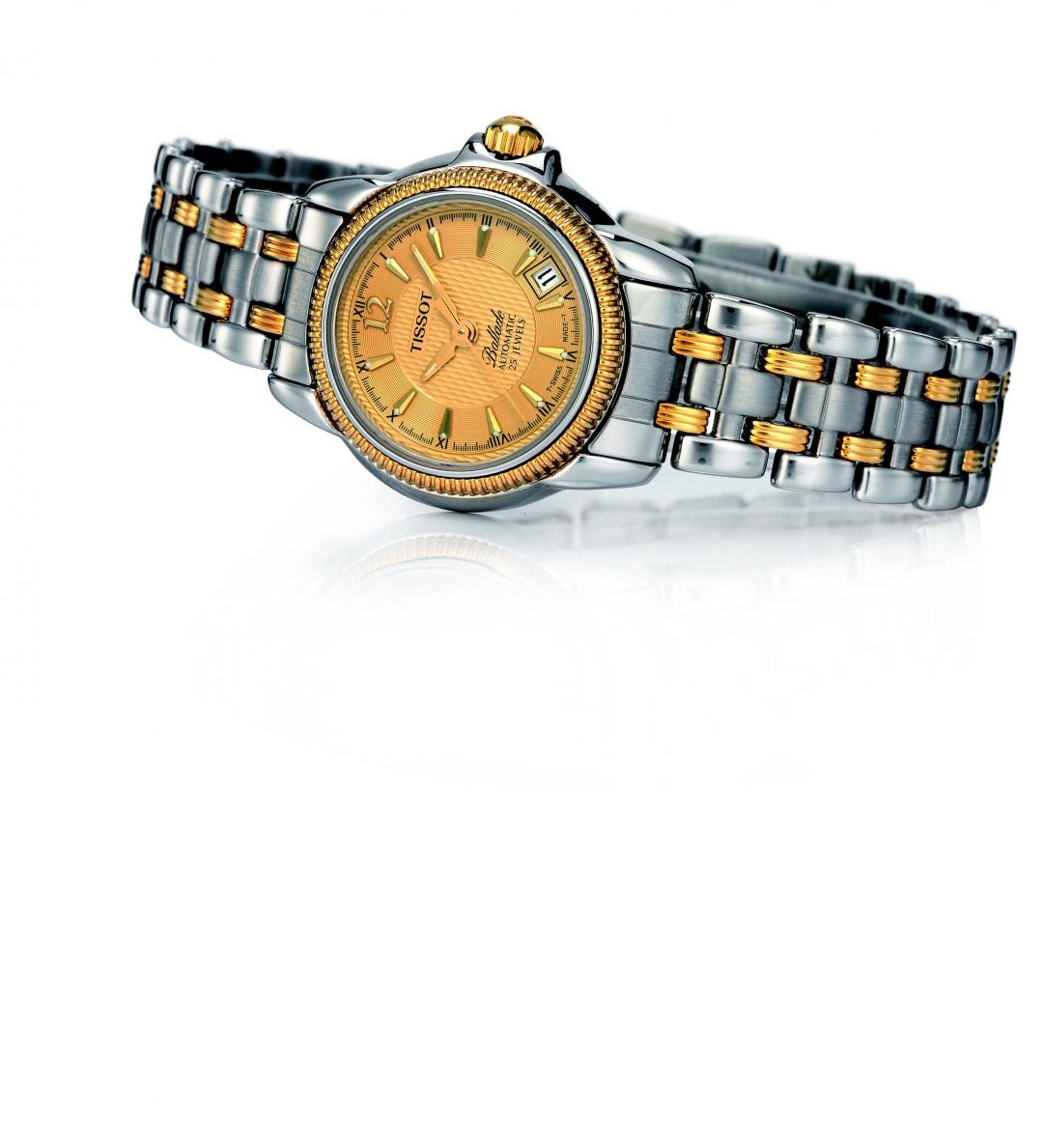 1994年TISSOT以大膽前衛的設計語言與當代美學靈感，首度推出Ballade系列。(TISSOT提供，以下同)