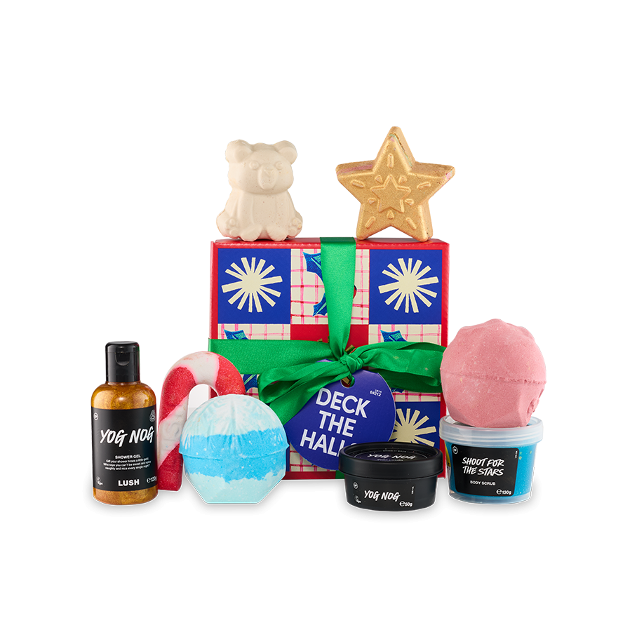 裝飾佳節禮盒。