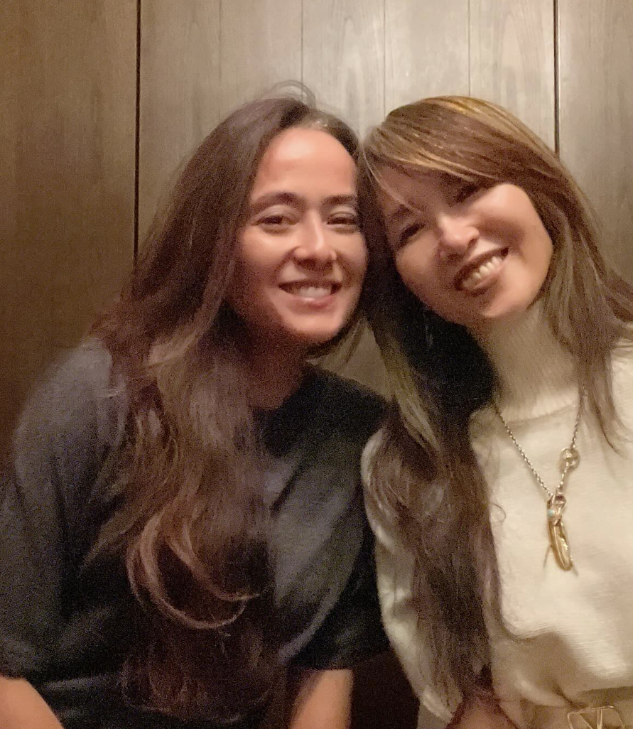 後藤久美子(左)和工藤靜香(右)驚喜同框。(翻攝自IG，以下同)