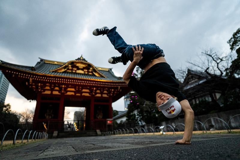 B-Boy Issin。（Red Bull提供）