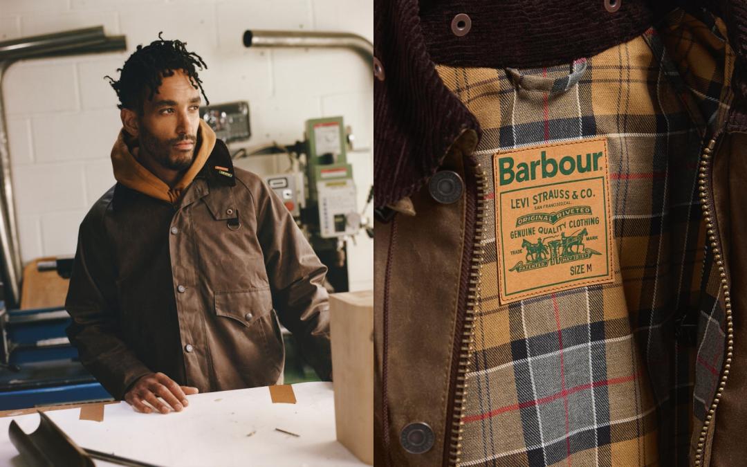 聯名系列Spey油布外套，售價NT$20,000元。