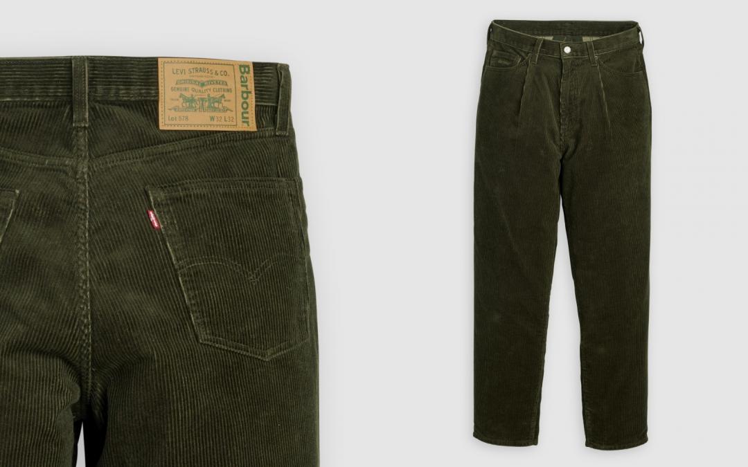 聯名系列578燈芯絨長褲，售價NT$6,000元。