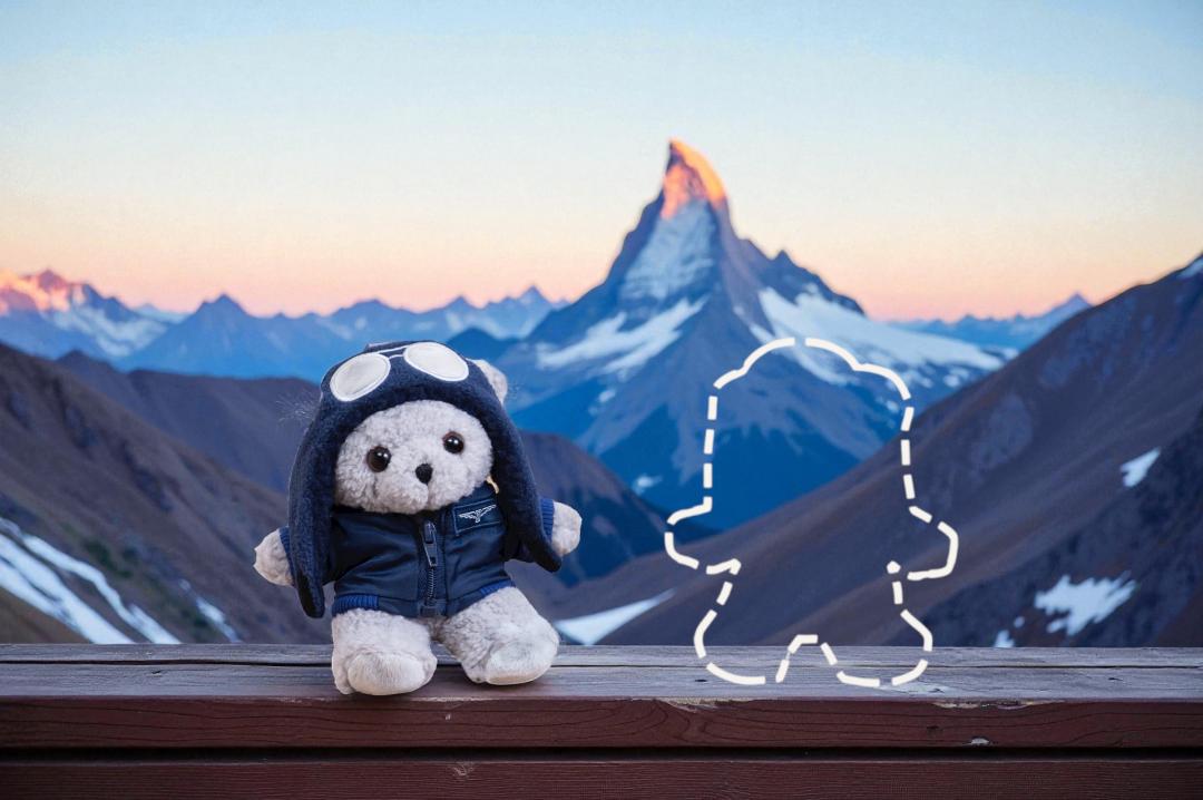 除了以代表品牌的藍色為主題，另一款小熊吊飾將藏身於盲盒中。