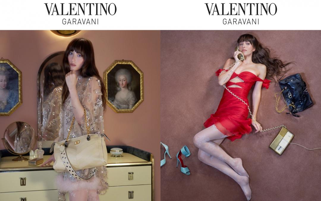 達珂塔強生首波VALENTINO廣告大片正式出爐。