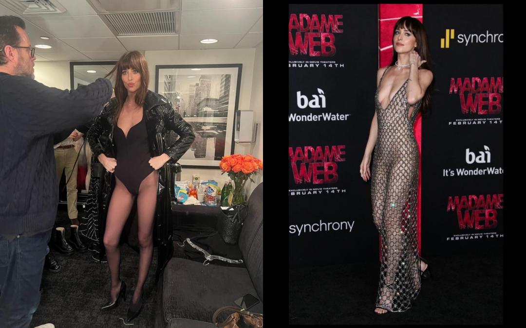 憑藉電影《格雷的五十道陰影》全球走紅，達珂塔強生自此成為好萊塢「性感女神」代表，每回出場都能精準拿捏性感與質感的界線。