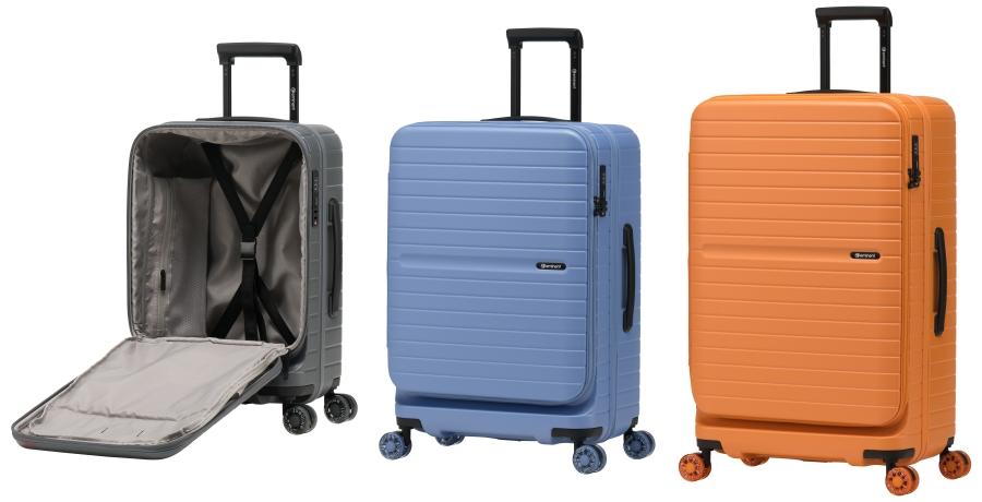 UNIVO KK98行李箱，特別祭出雙11優惠，尺寸與特價分為（20吋）NT$5,511元、（24吋）NT$6,711元、（28吋）NT$7,711元。