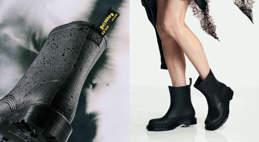 Dr.Martens馬汀鞋首度推出雨靴鞋款。