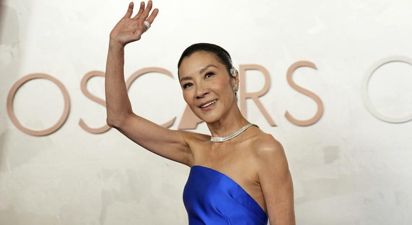 63歲的楊紫瓊凍齡有術。(美聯社)