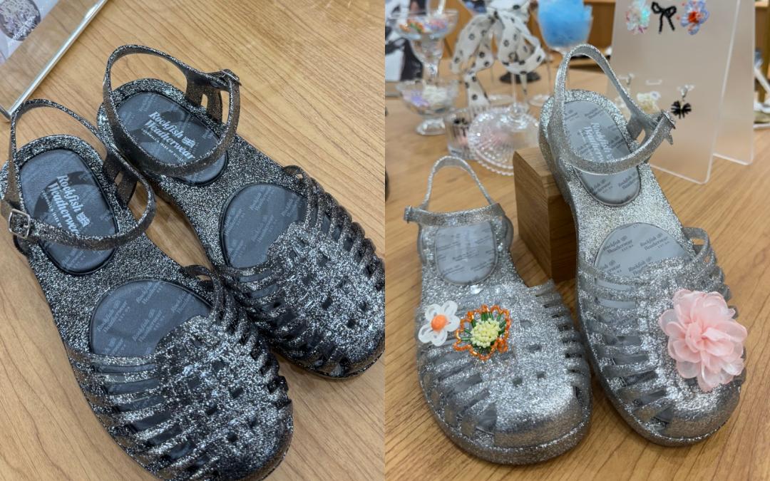 Rockfish果凍涼鞋，售價NT$1,980元。（圖／記者張妤瑄攝）