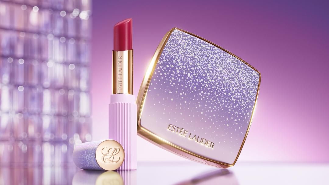 「薰衣草之吻」限量系列，經典氣墊、潤唇膏換上絕美紫漾新裝。 