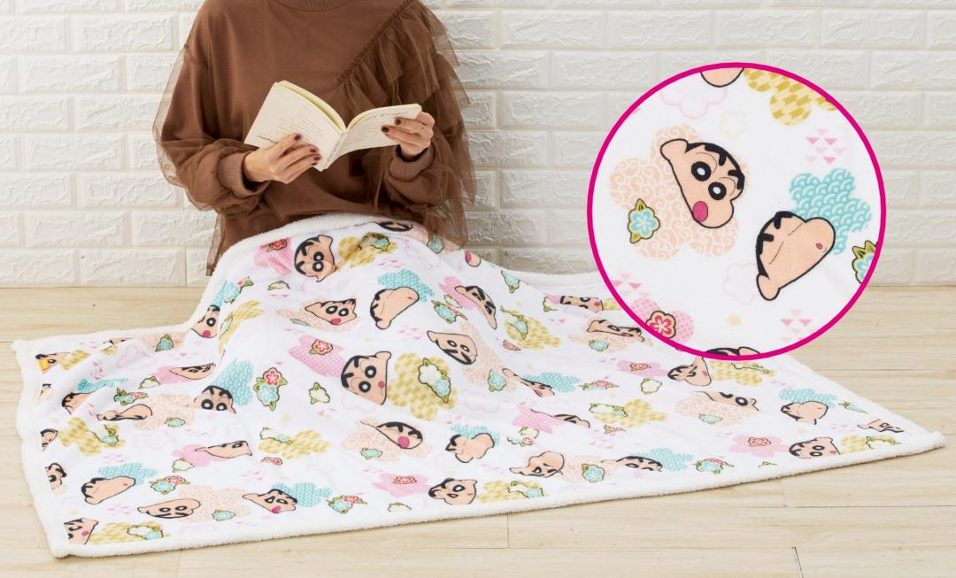 APP單筆2,000元送蠟筆小新厚實毛絨毯，限量9,000條。