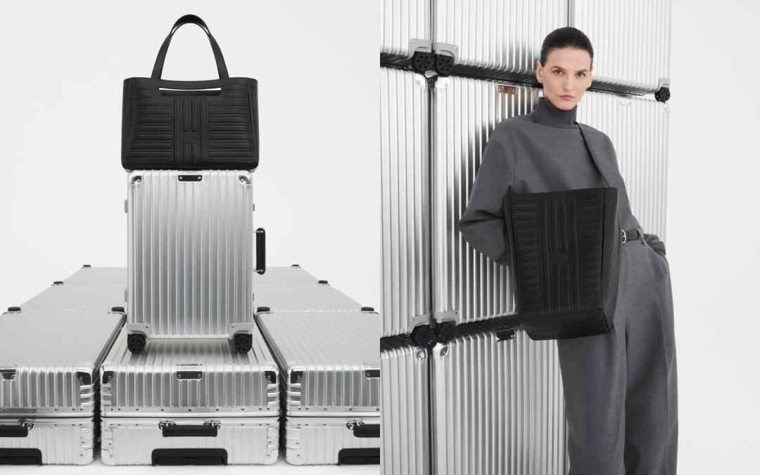 Shopping Bag托特包 （NT$69,200）；Sliding Hobo Bag單肩包（NT$65,100）。