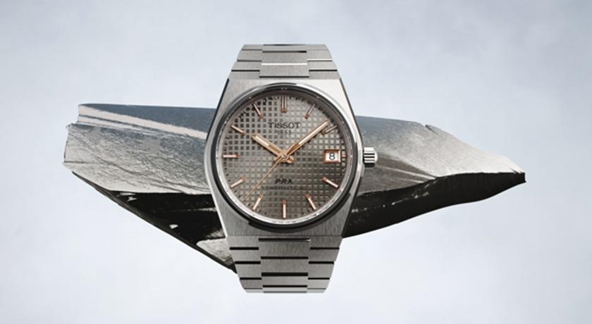 天梭TISSOT最熱賣PRX首推鈦金屬款！38毫米錶徑男女通喫 輕盈抗磨3萬有找