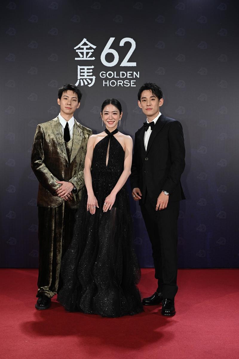 左起：彭千祐、楊千霈、徐鈞浩。（金馬執委會提供）