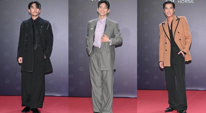 (左起)張震、林柏宏、曾敬驊。（新聞攝影組攝）