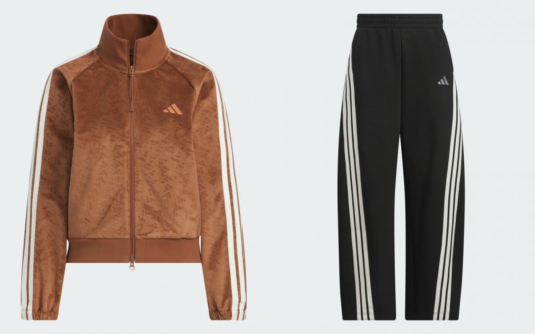 秋冬穿美拉德色系耍時髦！愛迪達絲絨長褲靠這巧思修出顯瘦大長腿