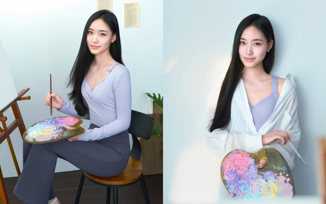 搭配襯衫或是交叉長袖上衣，自在穿梭慵懶與氣質風格之間。